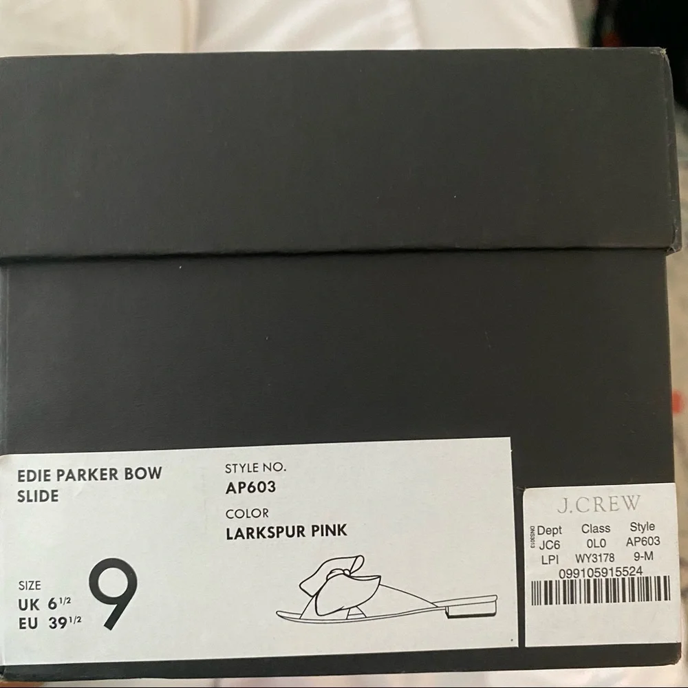 NEW IN BOX Limited Edition Jcrew x Edie Parker Sandals - Picture 9 of 9